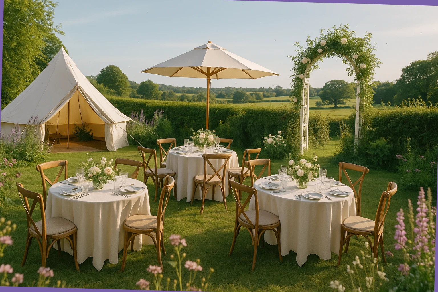 Hedgerow Gatherings — countryside garden party