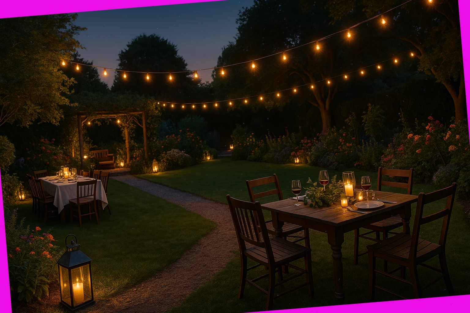 Harvest Lantern Evening